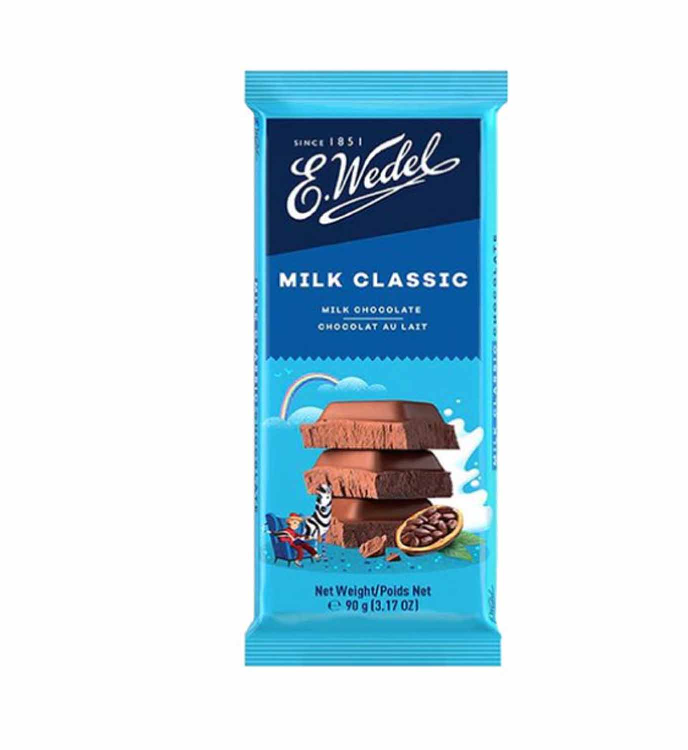 Wedel Milk Chocolate Bar 90g